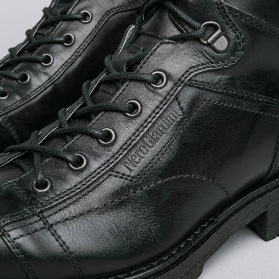 Nero Giardini I001840U/100 scarpa anfibio UOMO nero AI2020/21