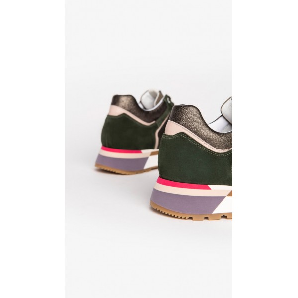 Nero Giardini I205193D/534 scarpa donna sneakers Stone Verdone AI2022