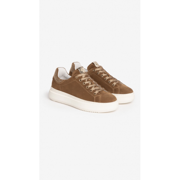 Nero Giardini I205371D/339 scarpa donna sneakers in camoscio MALTO AI2022