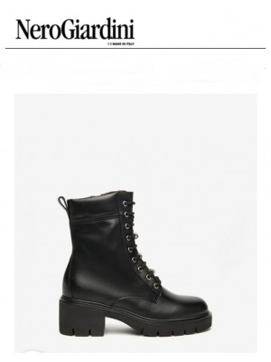 Nero Giardini I514810D/100 Anfibio donna nero AI2025/26