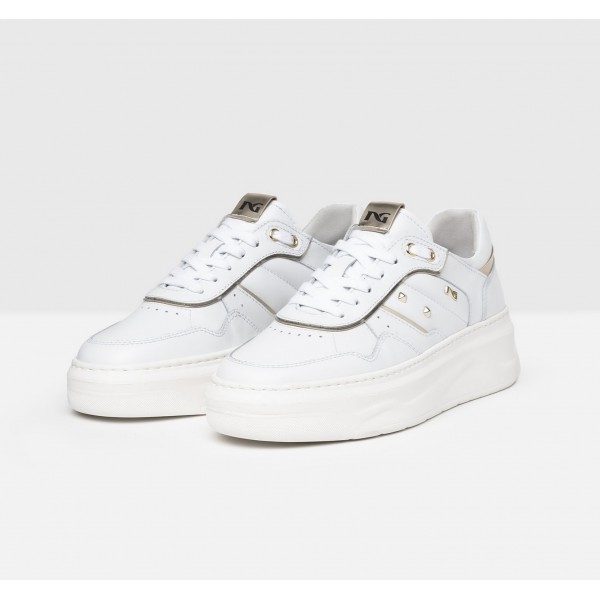 Nero Giardini I205380D/707 scarpa donna sneakers in pelle PE2023 SALDO