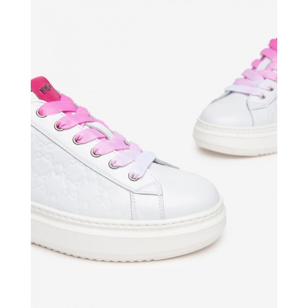 Nero Giardini E409913D/707 scarpa donna sneakers in pelle PE2024 SALDO
