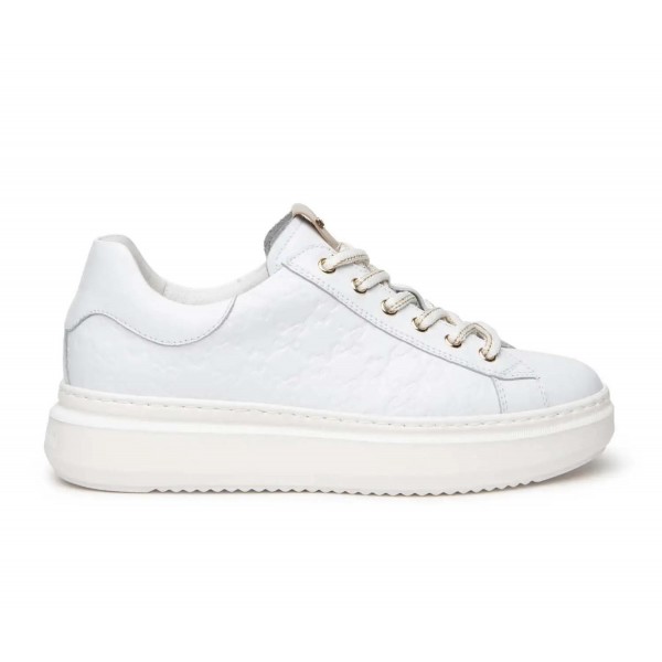 Nero Giardini E409915D/707 scarpa donna sneakers in pelle PE2024 SALDO