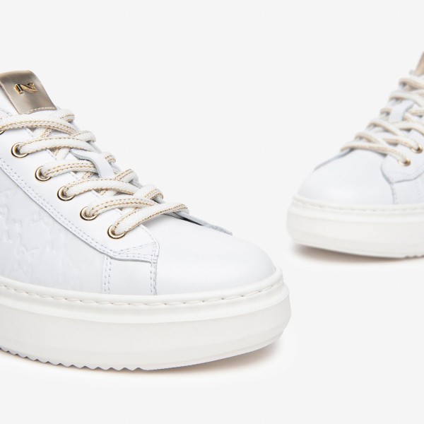 Nero Giardini E409915D/707 scarpa donna sneakers in pelle PE2024 SALDO