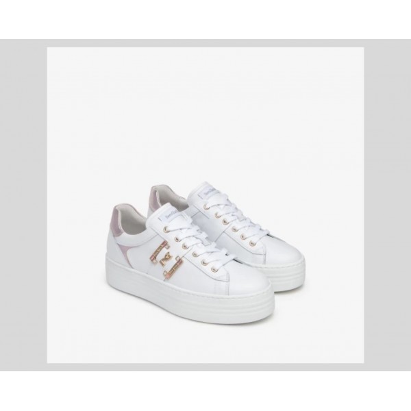 Nero Giardini E409967D/707 scarpa donna sneakers in pelle PE2024 SALDO