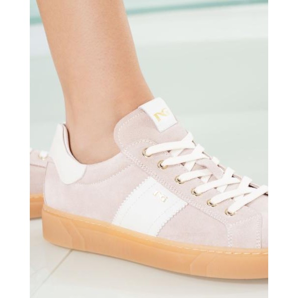 Nero Giardini E513005D/677 scarpa donna sneakers in pelle scamosciata PE2025