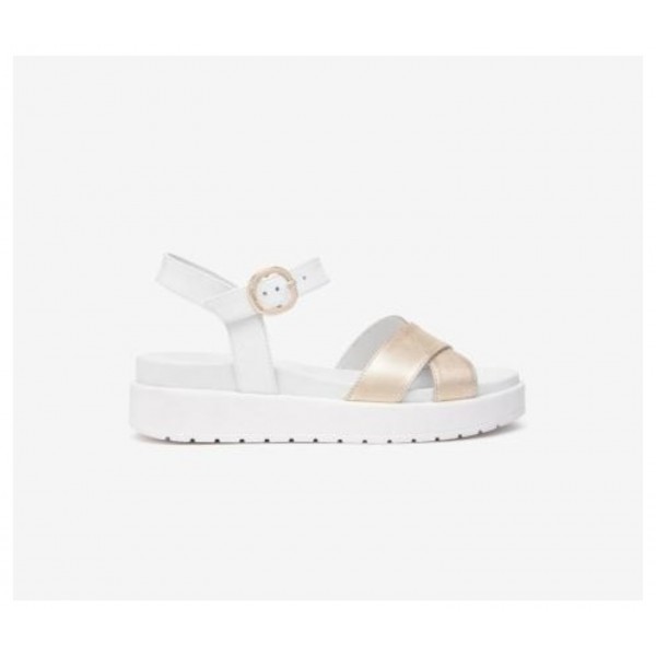 Nero Giardini E513703D/418 sandalo donna Bianco