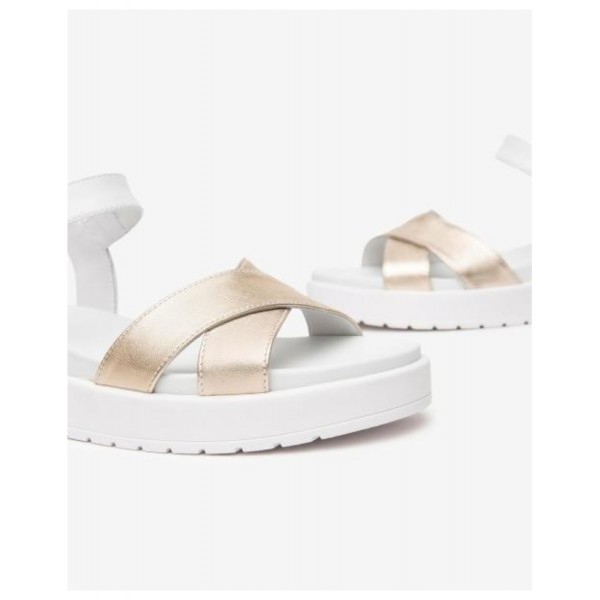 Nero Giardini E513703D/418 sandalo donna Bianco