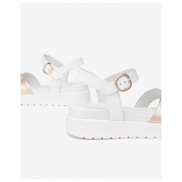 Nero Giardini E513703D/418 sandalo donna Bianco